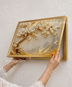 تابلو کاور جعبه فیوز با طرح شاخه پر شکوفه